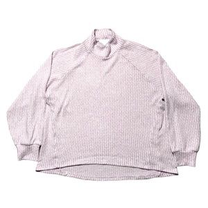 Gibson Knitted Turtleneck Sweater Pink Size Small